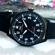 IWC Big Pilot Top Gun IW329801 2022 LNIB 43mm Black Ceramic Full Set Mens Watch