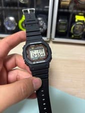 The first G-Shock, released in 1983, DW-5000C-1A