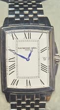 Raymond Weil 5597 Sapphire Crystal Swiss Made Roman Numeral Men's Wristwatch