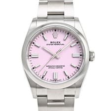 Rolex Oyster perpetual 36 126000 Candy Pink Dial