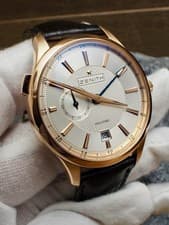 Zenith Elite Captain Dual Time GMT Rose Gold 40.5mm 18.2130.682 Amazing Value!