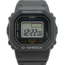 Casio G-Shock DW-5600 Series Ring Watch Black Quartz Used