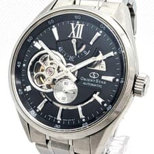 ORIENT STAR DK05C0B Skeleton Watch Timepiece Black Dial Roman Numerals