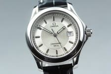 OMEGA Seamaster 120m Cal.1538 Silver 2511.31 Date Quartz Men's Watch From JAPAN
