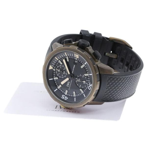 IWC AQUATIMER EXPEDITION CHARLES DARWIN IW379503 46mm Bronze Rubber Black #C241