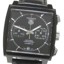 TAG Heuer TAG HEUER CAW211M Monaco Chronograph ACM Black Steel Automatic Men s 8