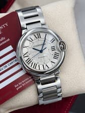 Cartier Ballon Bleu Automatic, Silver Dial Ref. 4372 -Card/Pouch-