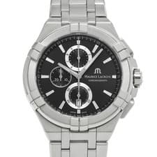 Maurice Lacroix AIKON Chronograph AI1018-SS002-330-1 Black Men's