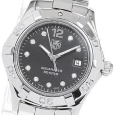 TAG HEUER WAF141C Aquaracer Quartz Women's Watch From Japan G0419