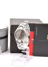 TAG HEUER SEL WG1213-K0 Professional Gray Dia Vintage Quartz Mens Watch 33mm