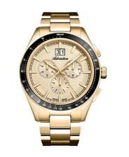 ADRIATICA Men Quartz Casual Watch Classic Dress Gold color Dial Waterproof Swiss