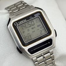 Omega SensorQuartz Cal. 1640 LCD Digital Vintage Mens Watch Ref. 186.0010