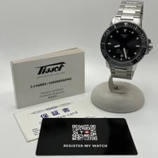 TISSOT T120407A SEASTAR Automatic Used Watch Excellent condition