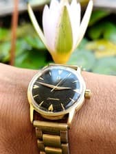 Rare Omega Seamaster 2790-5 SC Black Dial Vintage Watch 1958