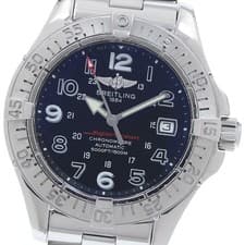 BREITLING Super Ocean A17360 Date black Dial Automatic Men's Watch_948879