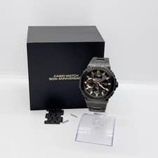 CASIO Watch G-SHOCK 50th Anniversary Limited Edition Full Metal Black Solar Auth