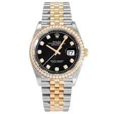 Rolex Datejust 36 126283RBR Bright black/10PD Dial