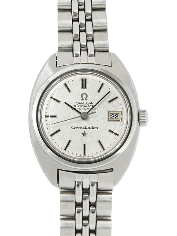 OMEGA Constellation Chronometer Automatic Watch Cal.682 24mm Silver Dial