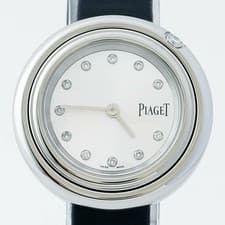 Piaget Possession G0A43080 SS Watch 11P Silver Dial Blue