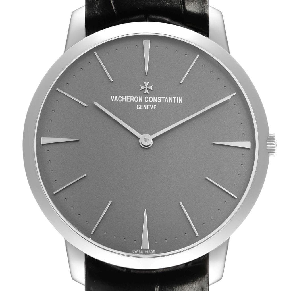 Vacheron Constantin Patrimony Grand Taille Platinum Mens Watch 81180