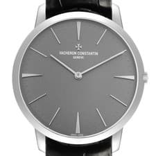 Vacheron Constantin Patrimony Grand Taille Platinum Mens Watch 81180