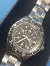 MENS MARATHON GS-14F-0027K CAGE 38776 DIVE WATCH