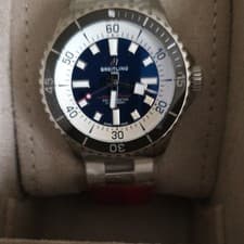 2026 Unworn BREITLING Superocean Automatic 44mm Blue Dial Stainless Steel Watch