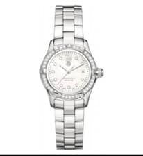 TAG Heuer Aquaracer Diamond Stainless Steel Women's Mother of Pearl Watch