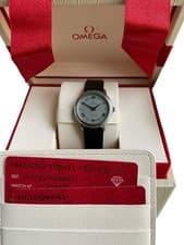 OMEGA De Ville Prestige 424.13.27.60.56.001 diamond  Dial Ladies B&P