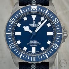 Tudor Pelagos FXD Titanium Blue 42mm 2025 FULL SET M25707B/24 WARRANTY into 2030