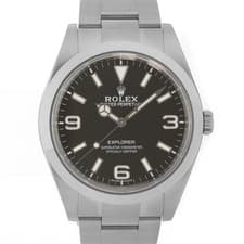 ROLEX Explorer I 214270 Warranty 2019 Box/Paper
