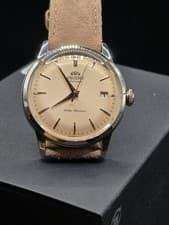 Orient Bambino Automatic Dress Watch 38mm Champagne Dial Limited Edition