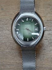 Tissot Sea Star Green Gradient C Line Automatic Watch Overhauled from JP Unused