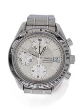 Omega Mens Watch Speedmaster Date AT39mm SLV 202510WOH Done 20251025 Day Used