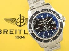 BREITLING WATCH SUPEROCEAN A17365C9/BF71 A17365 AUTOMATIC BLACK DIAL DATE MEN'S