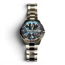 CASIO OCEANUS OCW-S4000-1AJF Manta Solar Titanium Black Men's Watch Used