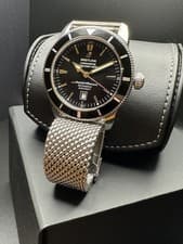 Breitling SuperOcean Heritage 46 -- Reference A17320 -- Black Dial -- Automatic