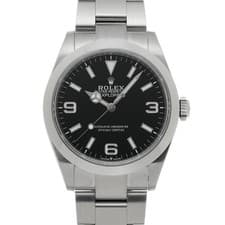 ROLEX Explorer 40 224270 black WATCH 727306