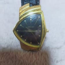 Hamilton Ventura 6108 Quartz Watch Battery Replaced Men's Vintage Rare  USA