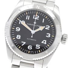 HAMILTON H702250 Khaki Field Expedition Men's Watch From Japan G0425