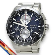 Seiko Astron Nexstar Solar GPS Satellite Radio Men’s Watch Black Dial Titanium