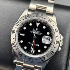 Rolex Explorer II 16550 Black Dial Stainless Steel Automatic 40mm Watch