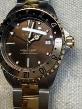 Steinhart Ocean 39 GMT Chocolate Two-Tone-Full Kit 2025-Excellent!
