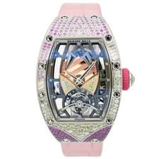 Richard Mille RM71-02 Bianca 18K White Gold Automatic Tourbillon Talisman Watch