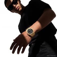 modlab company [CLASSIC Series] G-Shock GA2100 model -Full Gold-Tone Design watc