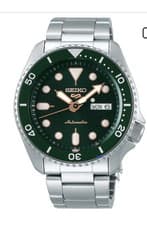 Seiko 5 Sports SRPD63K1 Automatic Green Day-Date 43mm Brand New Boxed Paperwork 