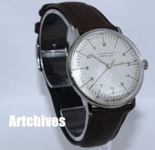 Junghans Max Bill Silver dial  Manual winding Watch 34mm from JP #1