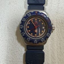 TAG Heuer Formula 1 Navy Blue Dial Quartz Date Men's Watch - Working Perfectly