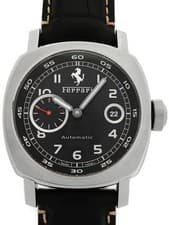 PANERAI Ferrari GranTurismo FER00001 44mm Black Dial Stainless Steel #T214