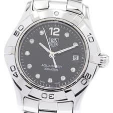 TAG HEUER WAF141C Aquaracer Quartz Women's Watch From Japan G0425